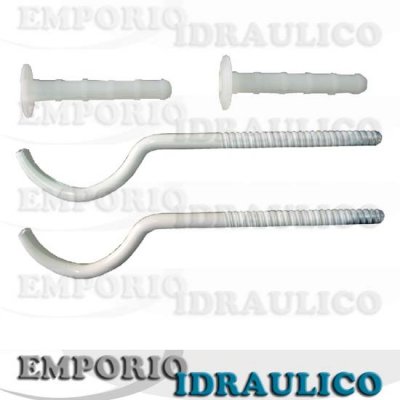 Brackets for Aluminum Radiators White